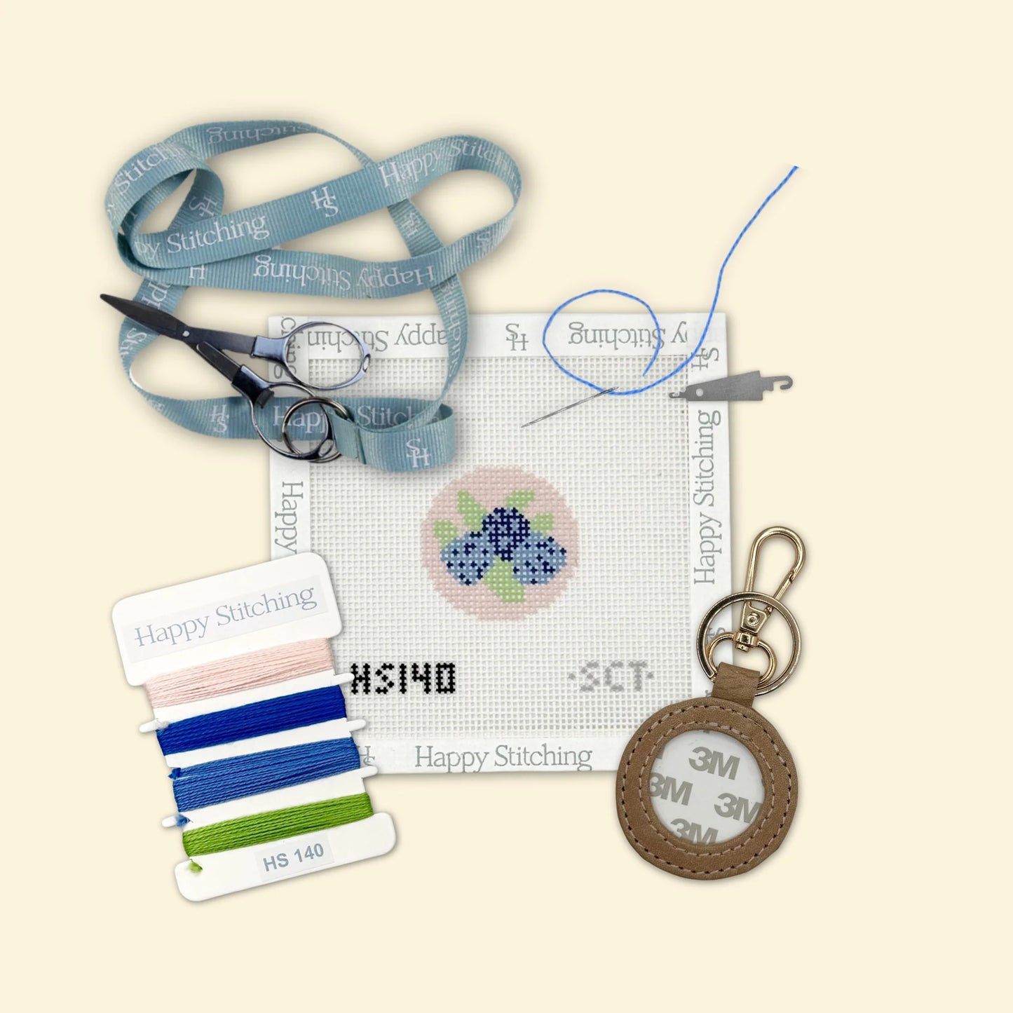 Hydrangea Blue - Self Finishing Kit