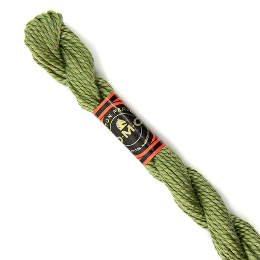 DMC 3 Pearl Cotton 3052 Silver Green
