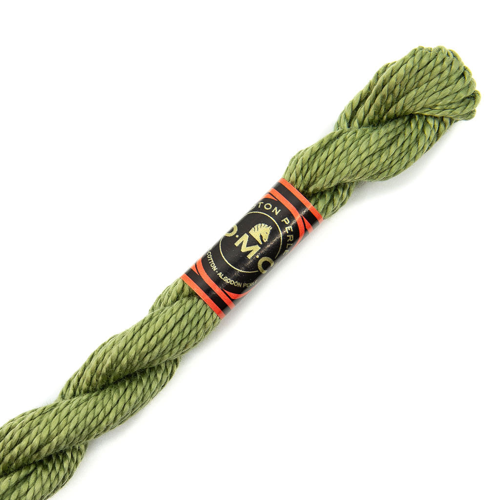 DMC 3 Pearl Cotton 3052 Silver Green