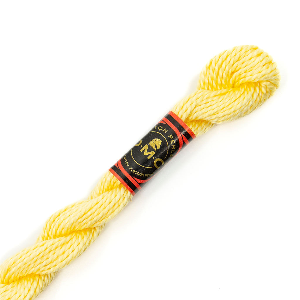 DMC 3 Pearl Cotton 3078 Buttermilk