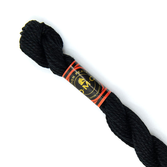 DMC 3 Pearl Cotton 310 Metallic Black