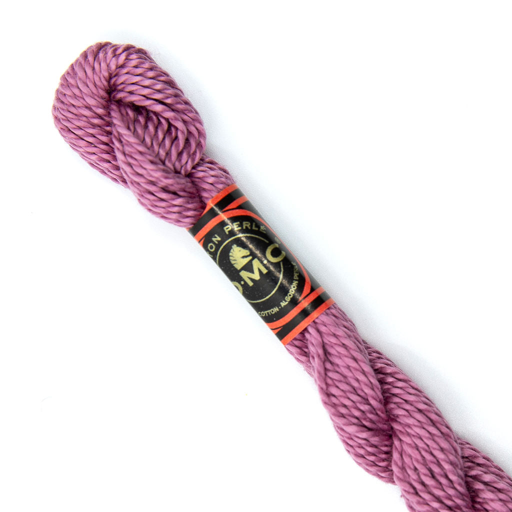 DMC 3 Pearl Cotton 316 Metallic Heather