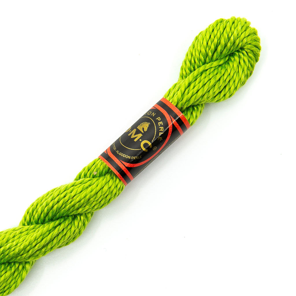 DMC 3 Pearl Cotton 704 Lime
