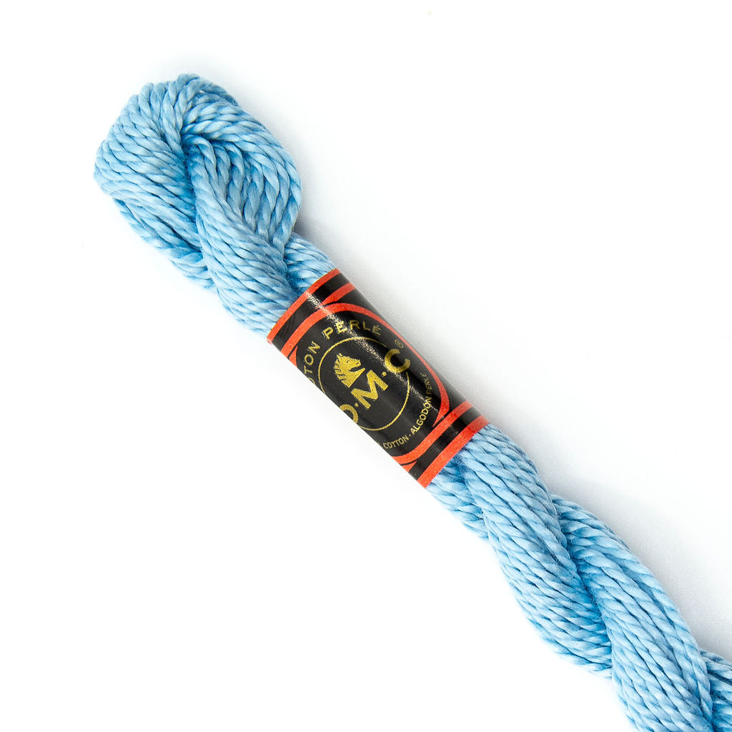 DMC 3 Pearl Cotton 827 Forget-Me-Knot