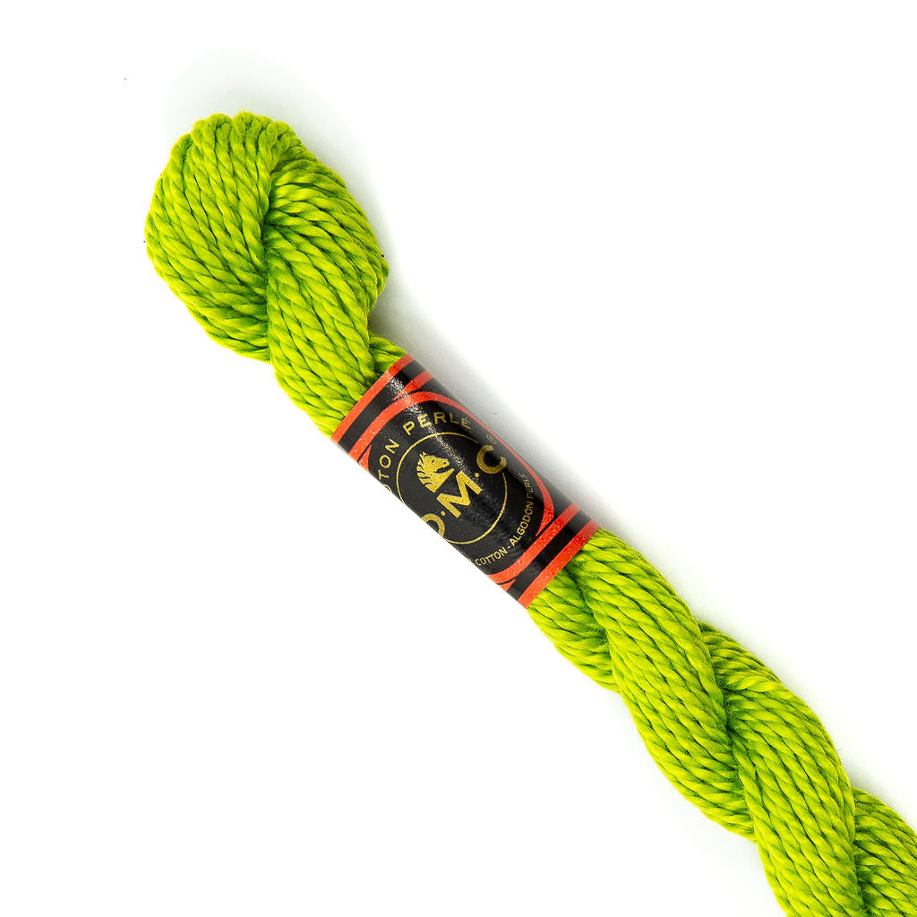 DMC 3 Pearl Cotton 907 Granny Smith