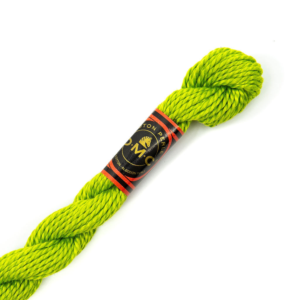 DMC 3 Pearl Cotton 907 Granny Smith