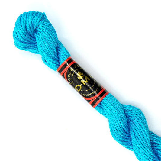 DMC 5 Pearl Cotton 3846 Navajo Blue