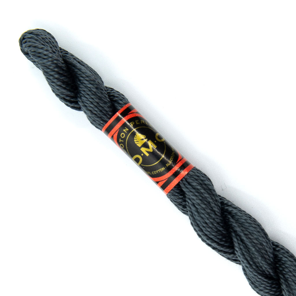 DMC 5 Pearl Cotton 413 Iron