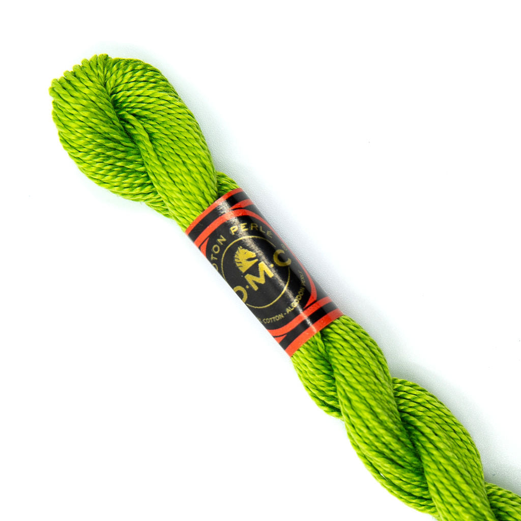 DMC 5 Pearl Cotton 704 Lime