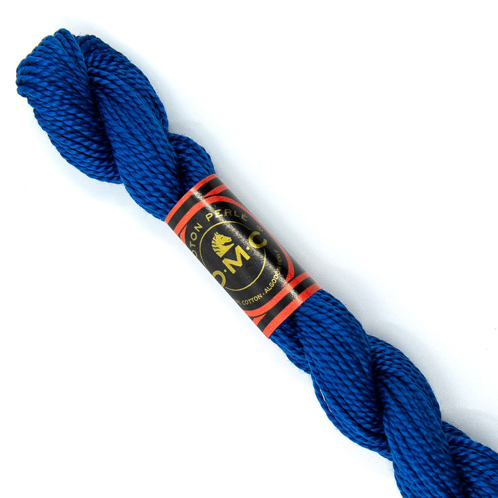 DMC 5 Pearl Cotton 824 Marine Blue