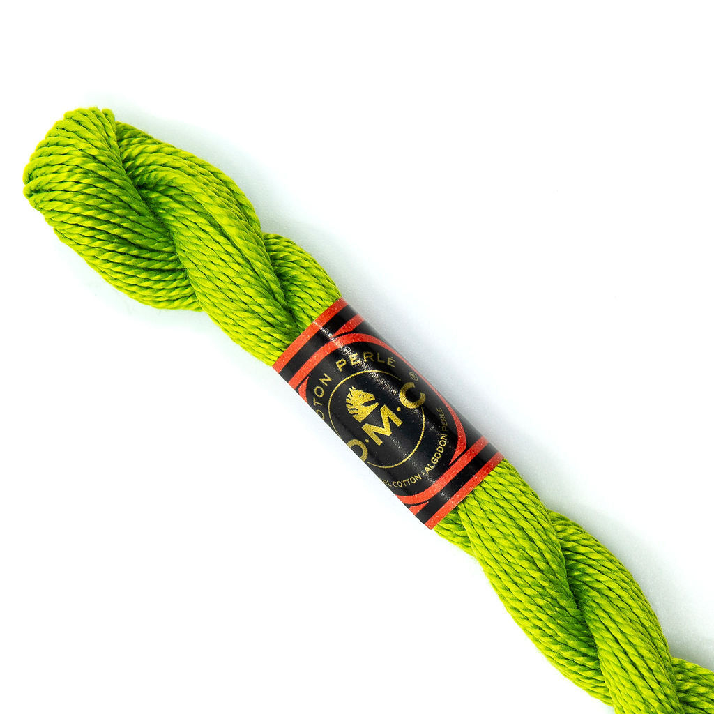 DMC 5 Pearl Cotton 907 Granny Smith