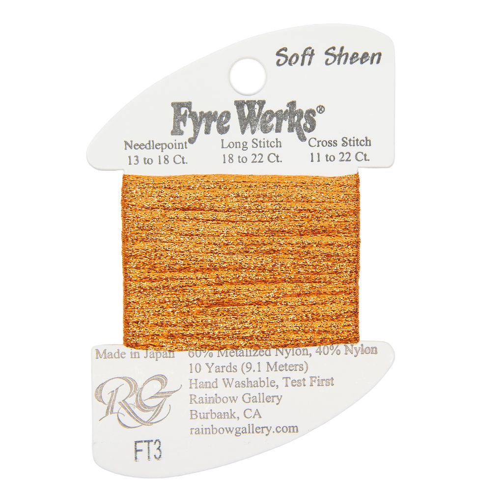Fyre Werks Soft Sheen FT3 Pumpkin