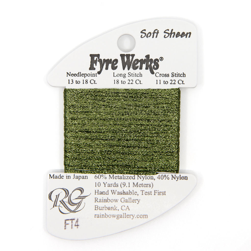 Fyre Werks Soft Sheen FT4 Loden Green