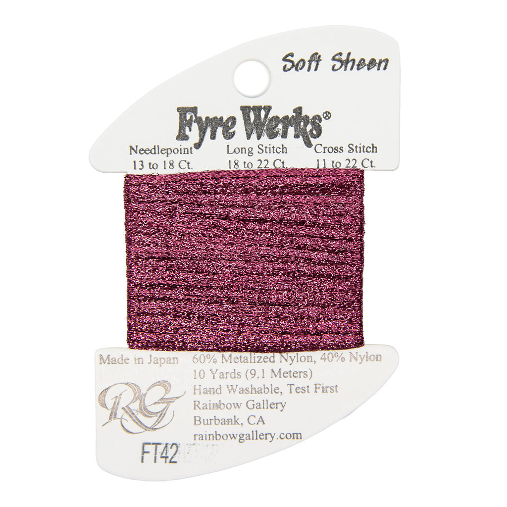 Fyre Werks Soft Sheen FT42 Plum