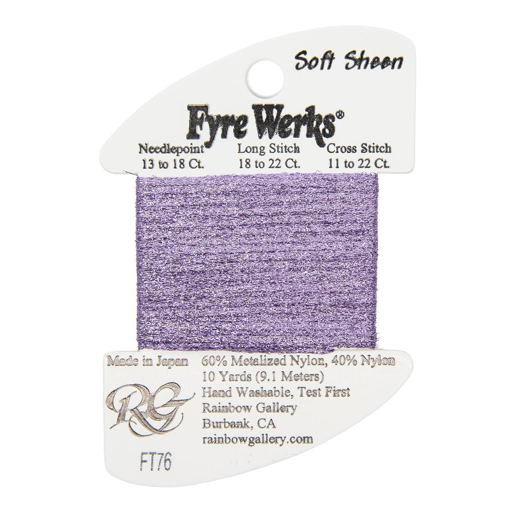 Fyre Werks Soft Sheen FT76 Lilac