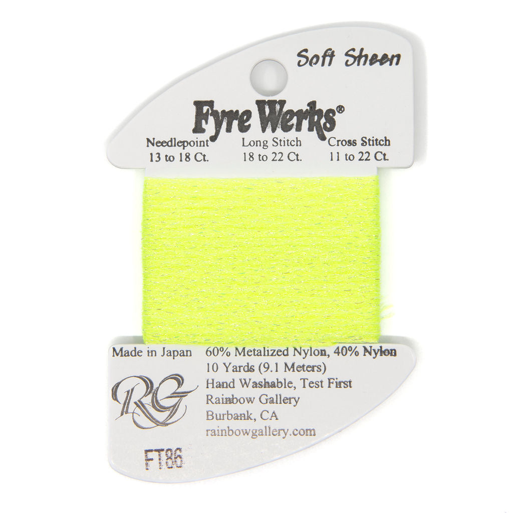Fyre Werks Soft Sheen FT86 Sharp Green