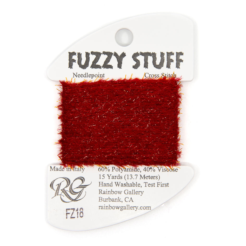 Fuzzy Stuff FZ18 Christmas Red