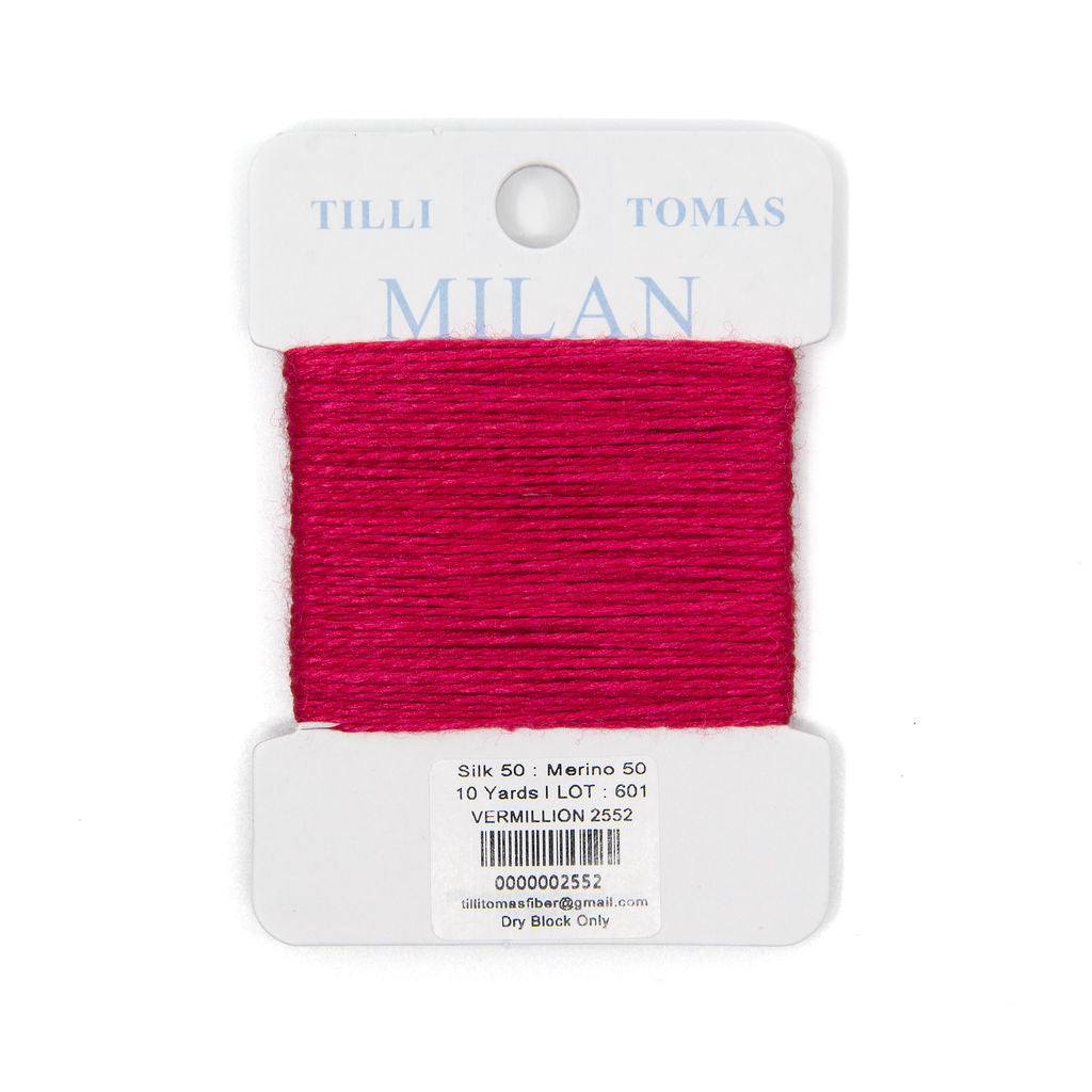 Milan Card 2552 Vermillion