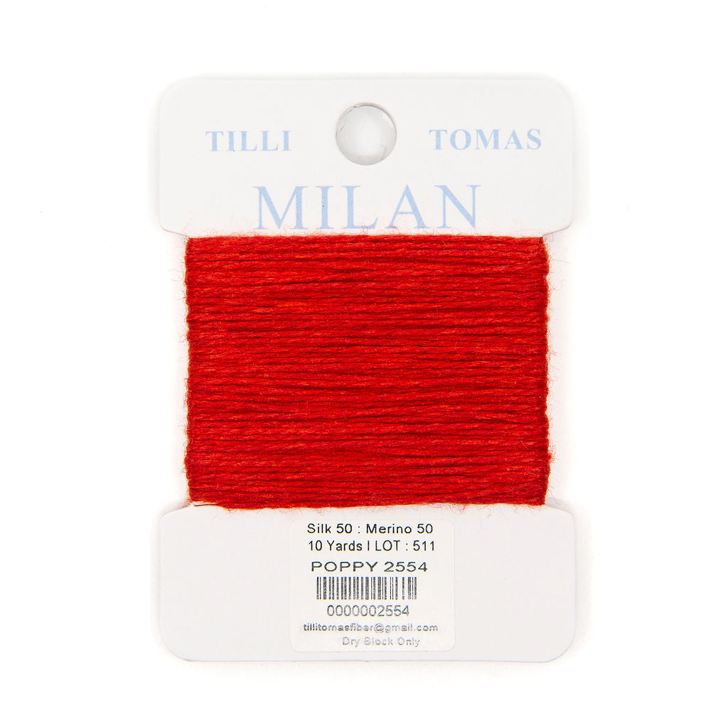 Milan Card 2554 Poppy