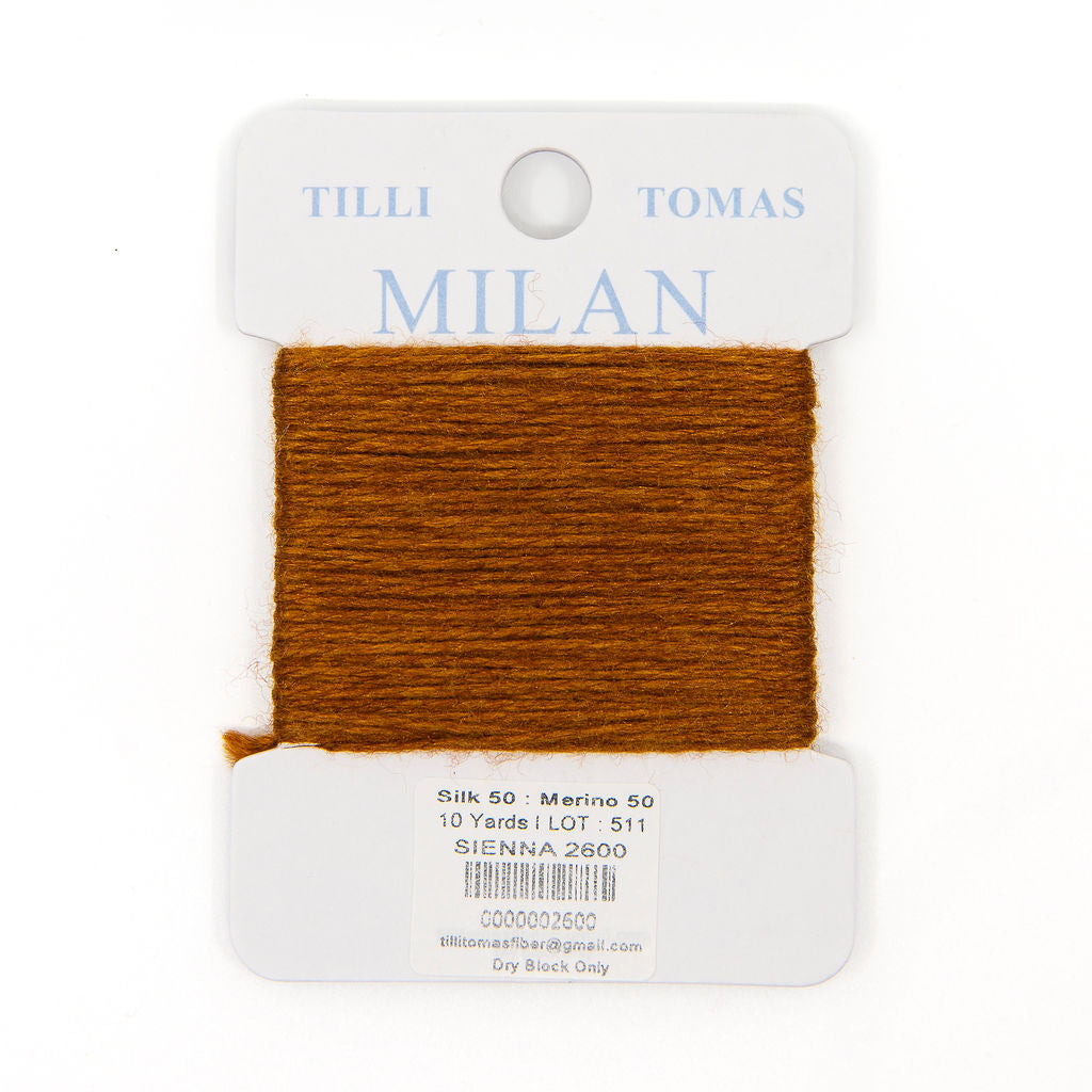 Milan Card 2600 Sienna