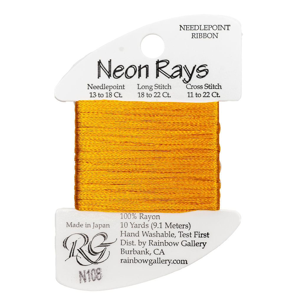 Neon Rays N108 Yellow Orange