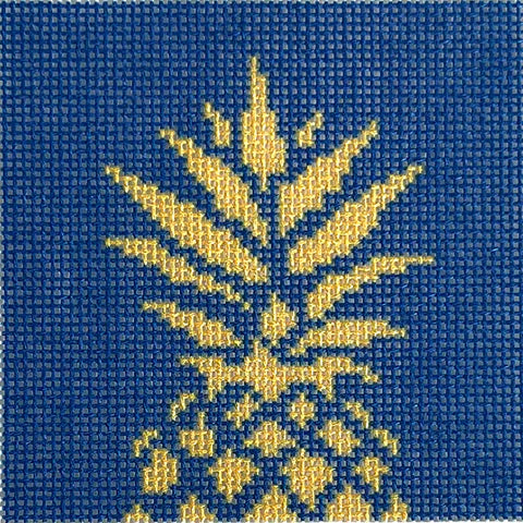 Pineapple Stencil Insert Navy