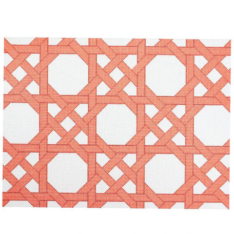 Hibiscus Band - White on Orange