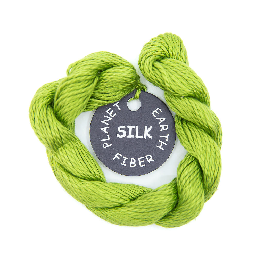 Planet Earth Silk 052 Lettuce