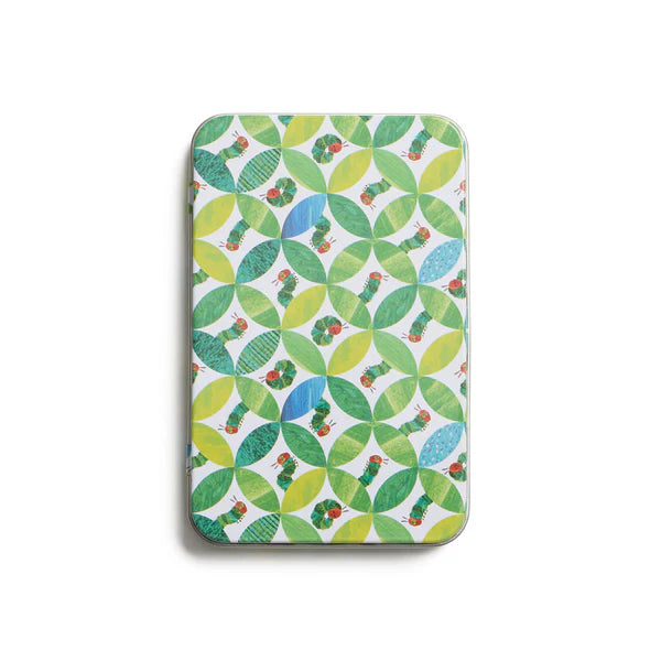 Circle Leaf Caterpillar Magnet Tin