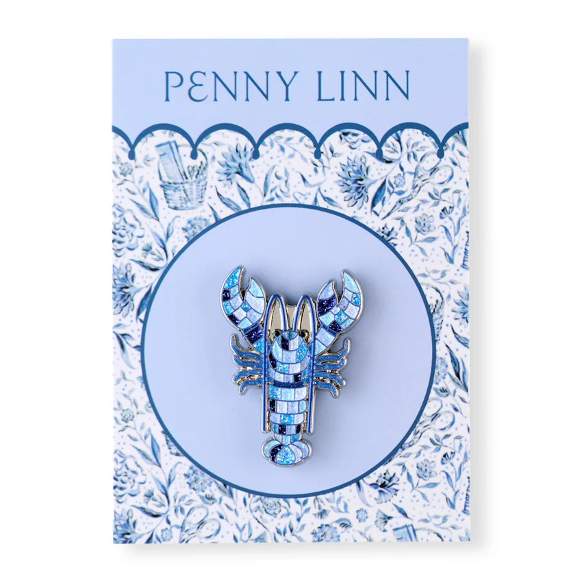 Blue Disco Lobster Needle Minder
