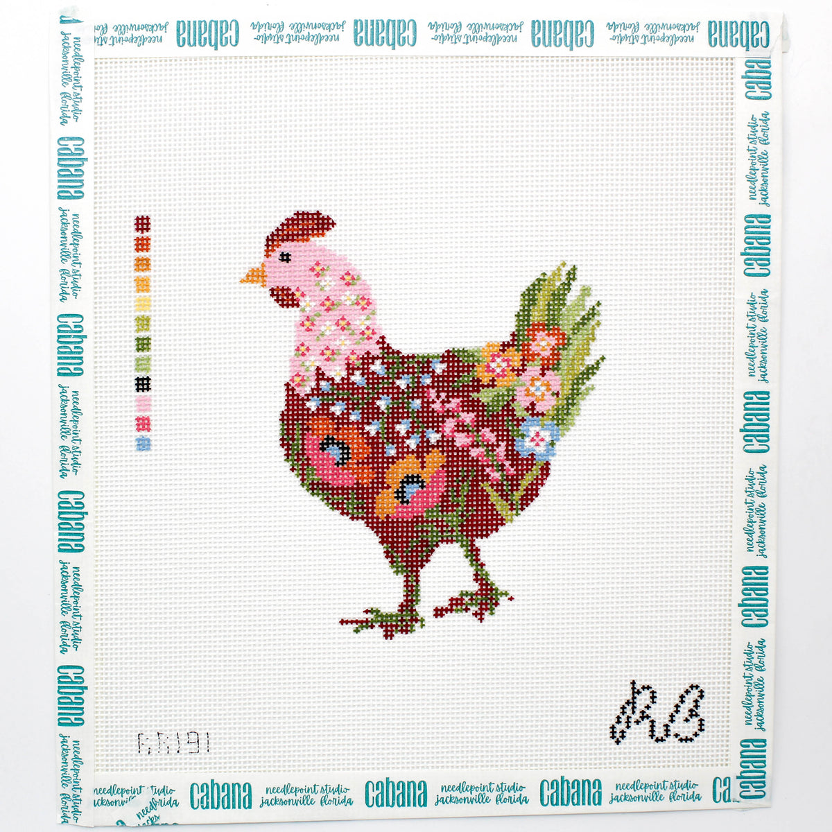 Coco the Chicken Canvas