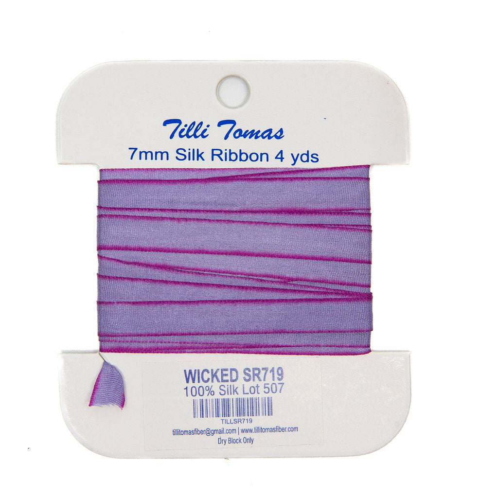 Silk Ribbon 719 Wicked