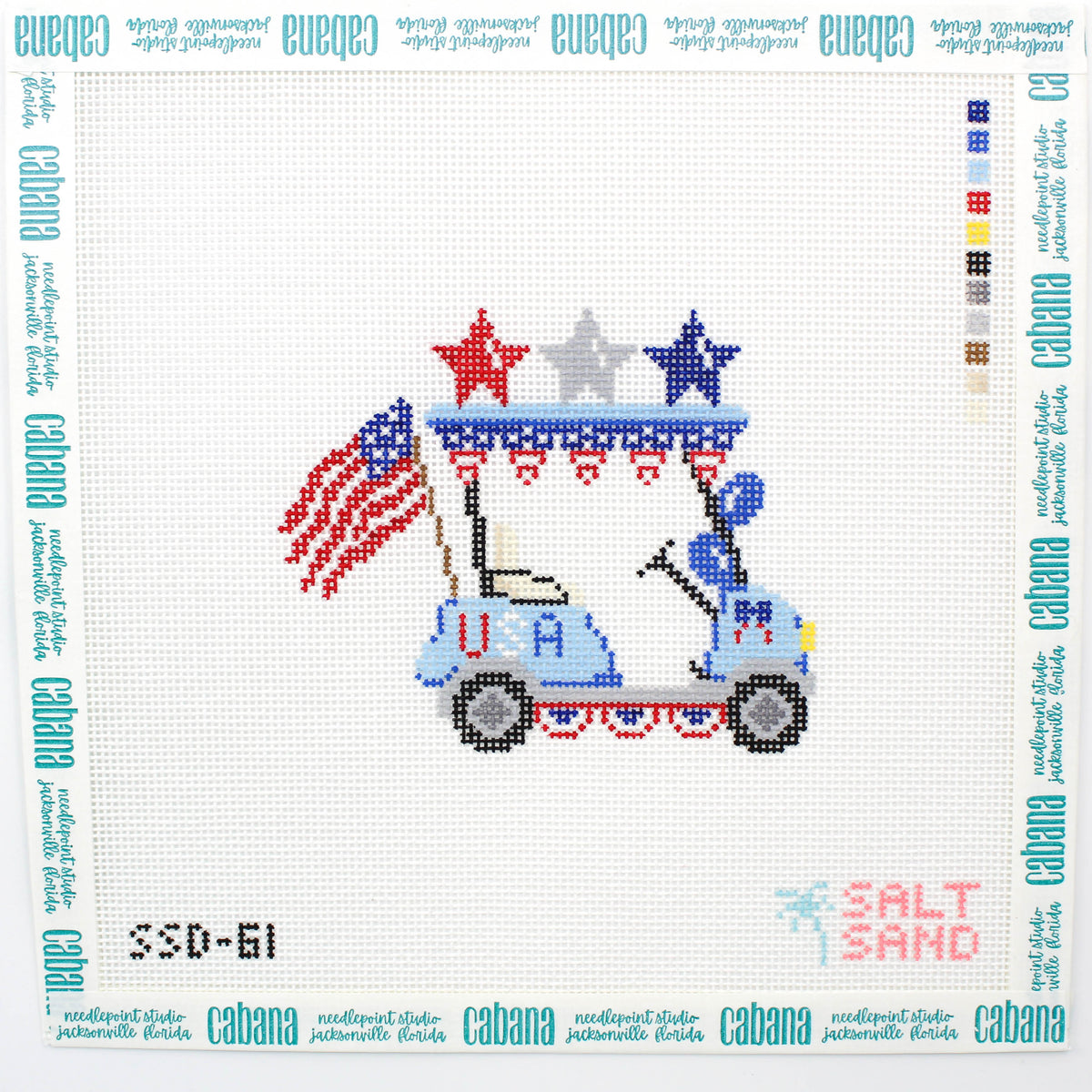 4th of July Golf Cart