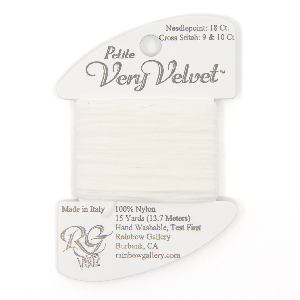 Petite Very Velvet V602 White