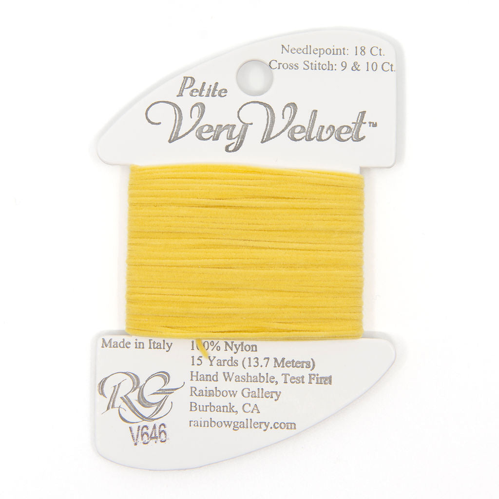 Petite Very Velvet V646 Medium Yellow