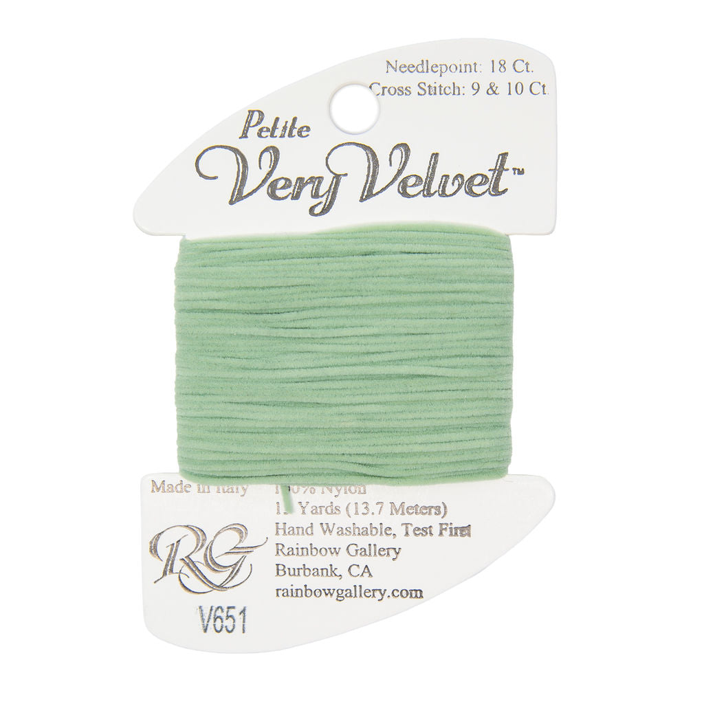 Petite Very Velvet V651 Sage Green