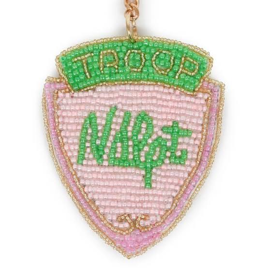 Troop NDLPT Bag Charm - Pink