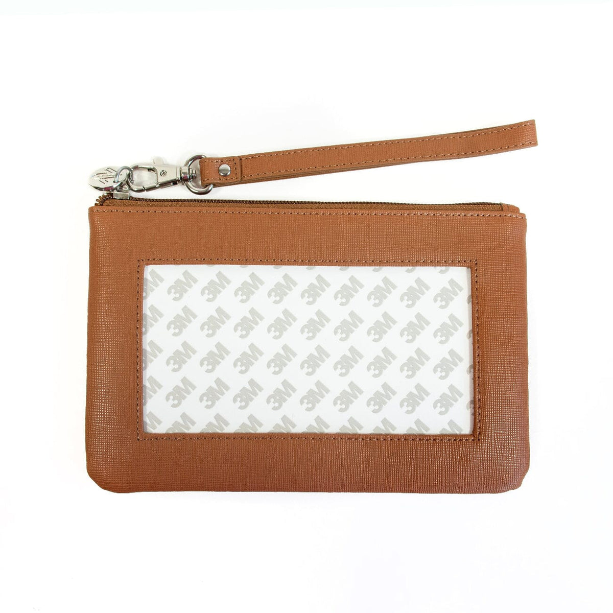 Leather Accessory Bag - Brown