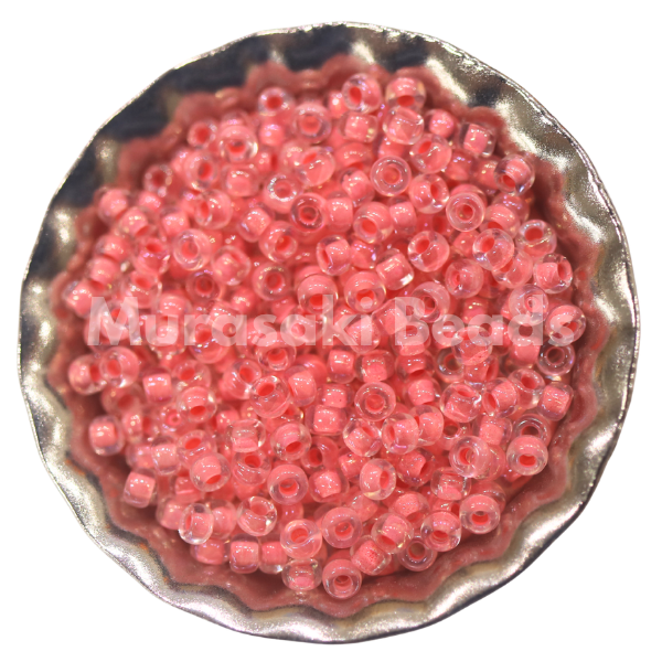 Size 11 Beads 265A Crystal Salmon