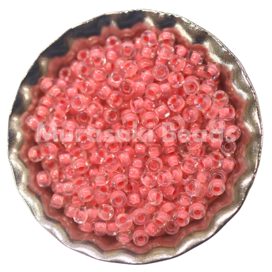 Size 11 Beads 265A Crystal Salmon