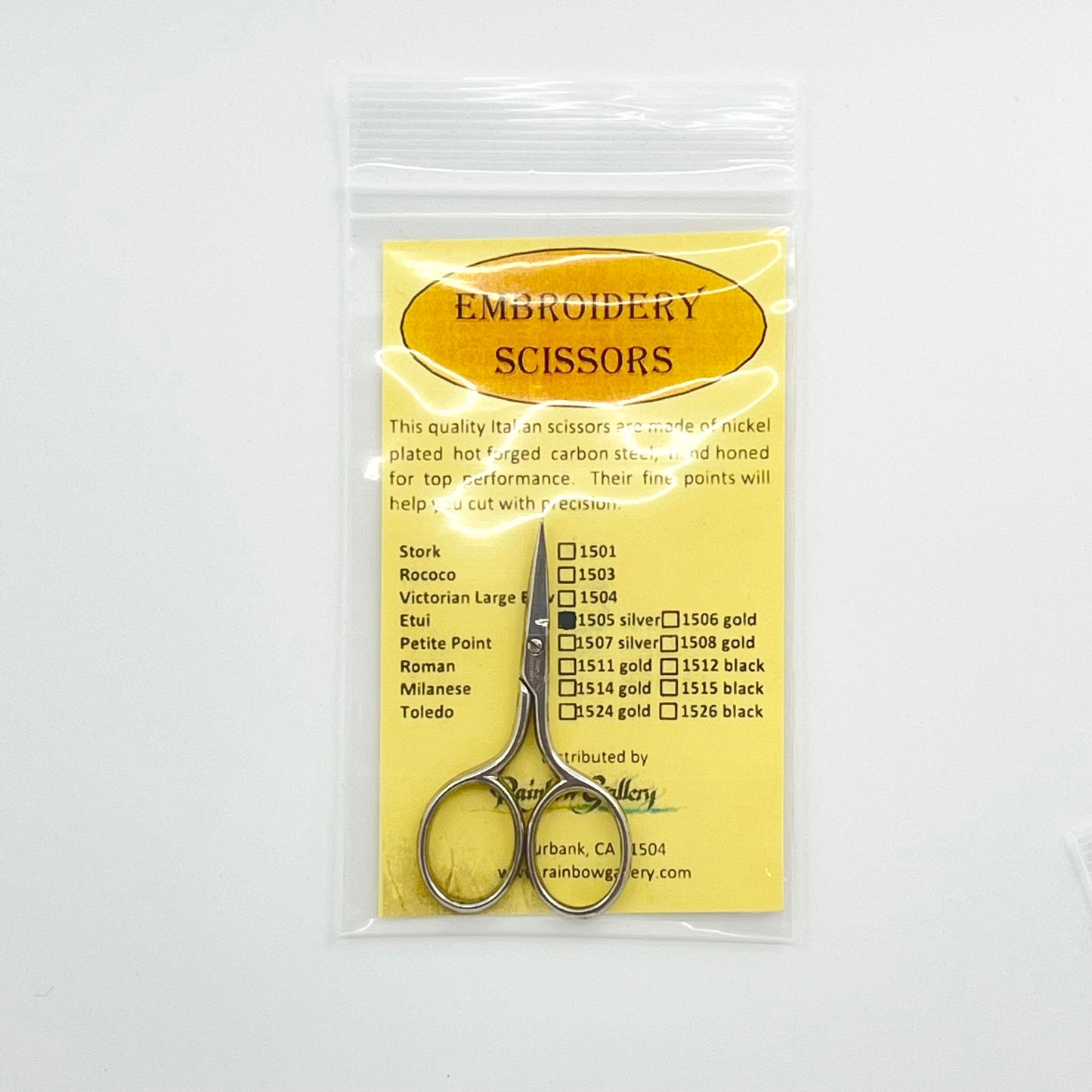 Etui Scissors Silver