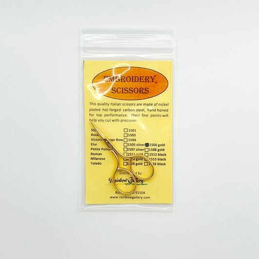 Etui Scissors Gold