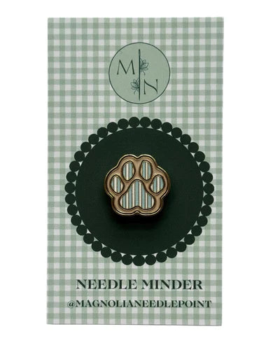 Blue Striped Paw Needle Minder