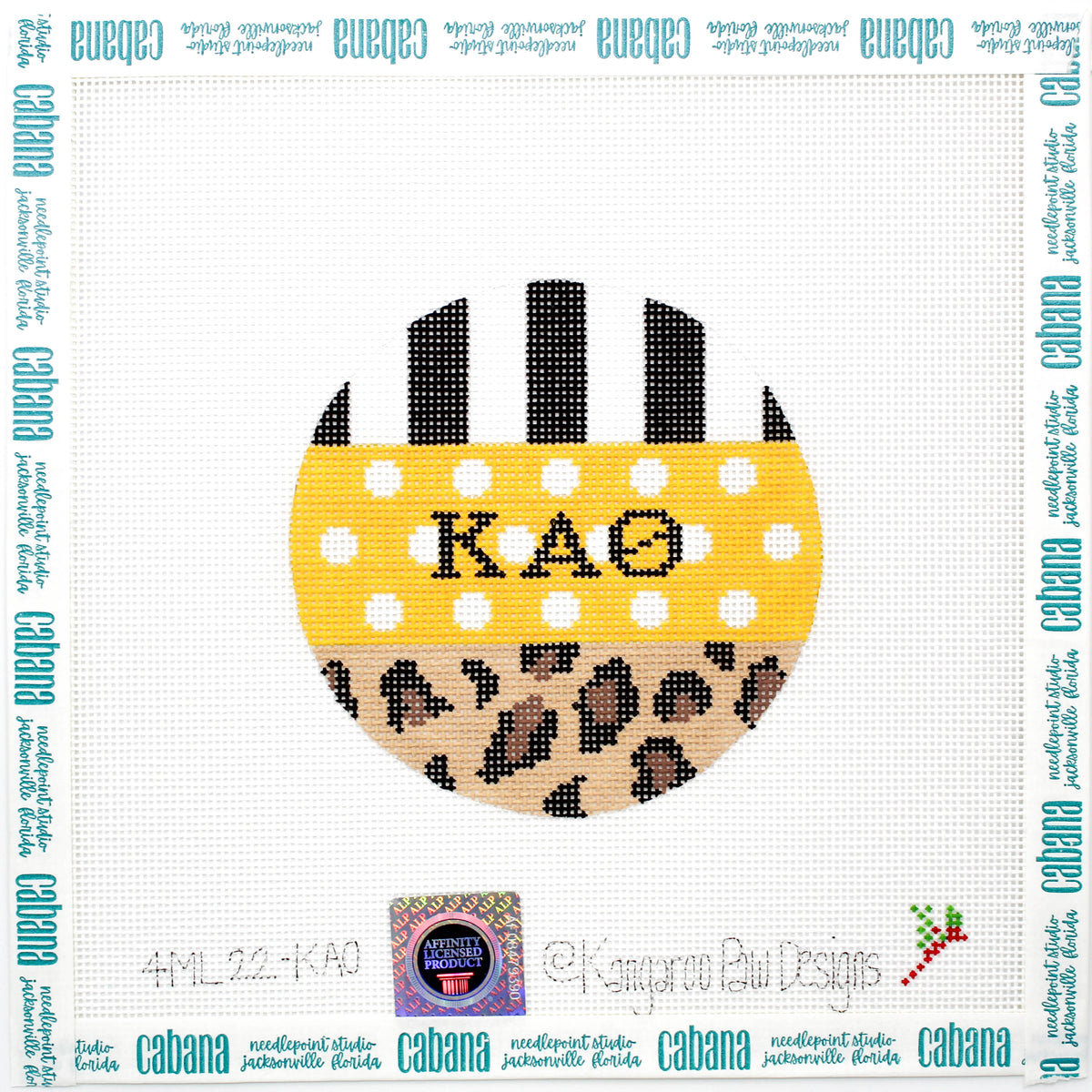 Theta Leopard Round