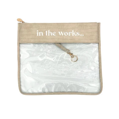 In The Works Project Bag - Sand Croc
