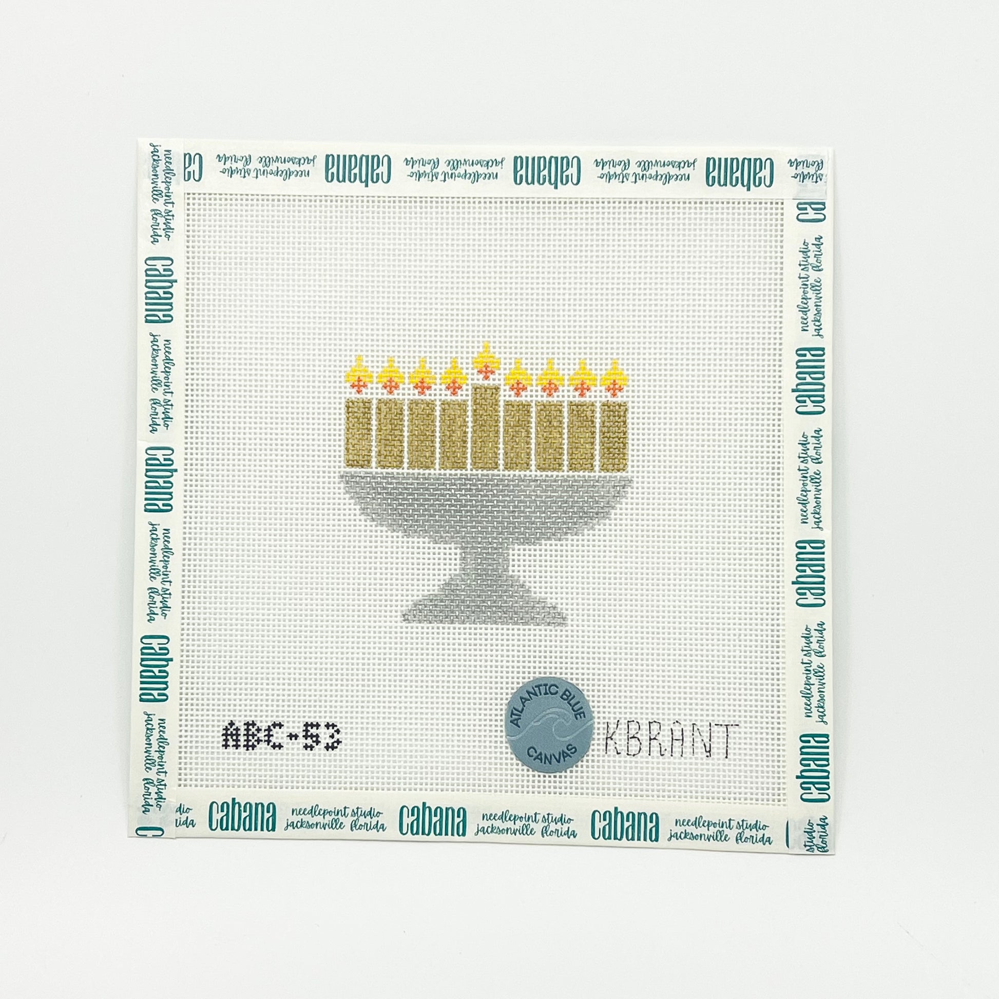 Hanukkah Menorah - Gold & Silver