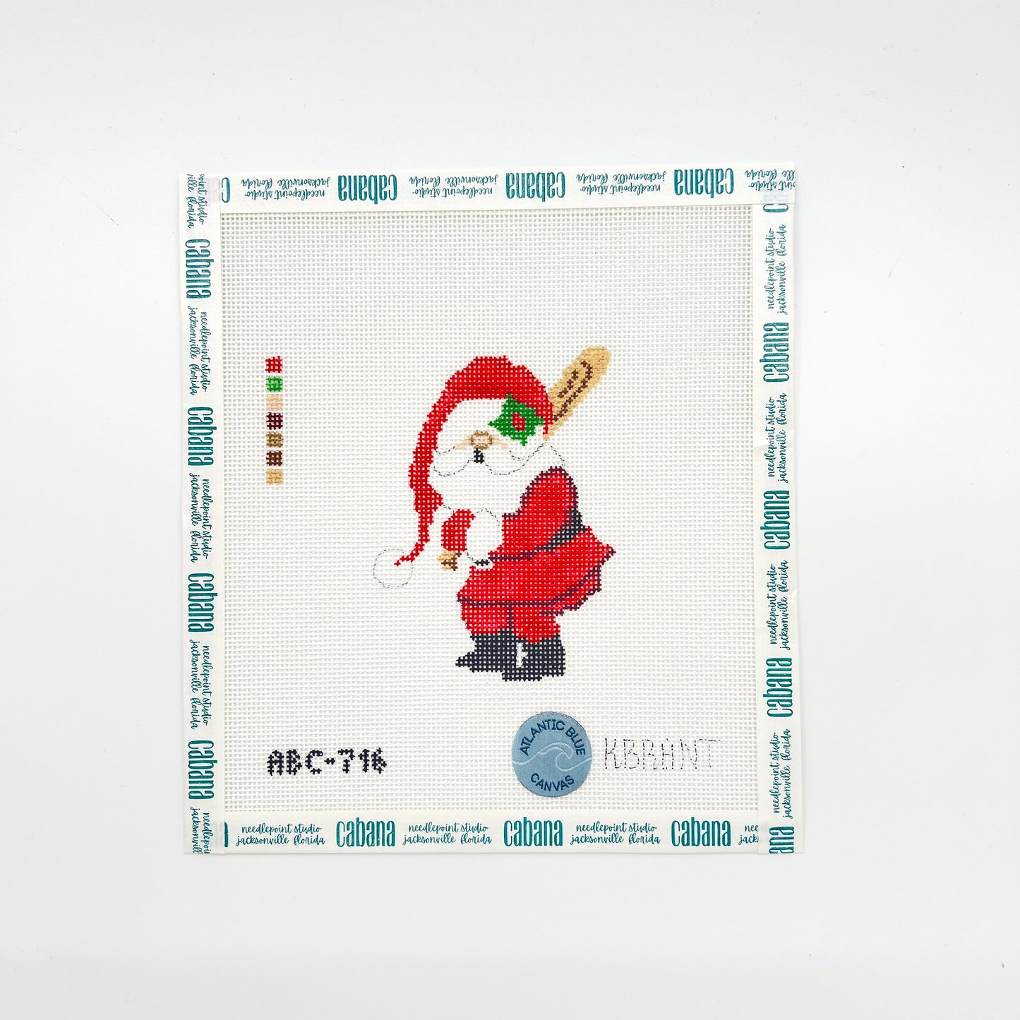 Baseball Santa