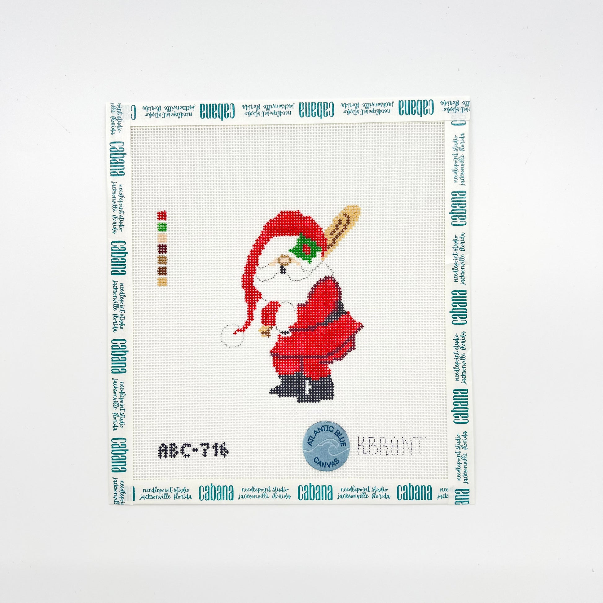 Baseball Santa