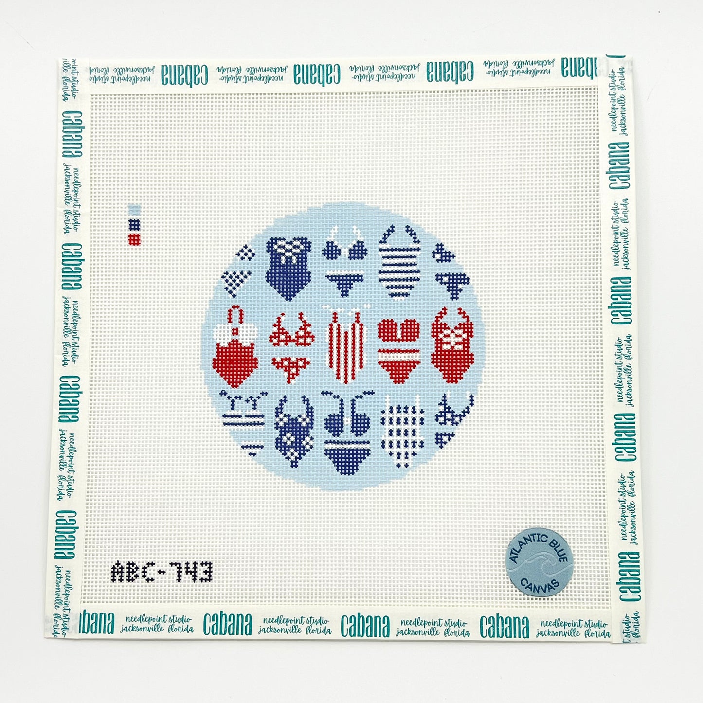 Bikini Round Nautical