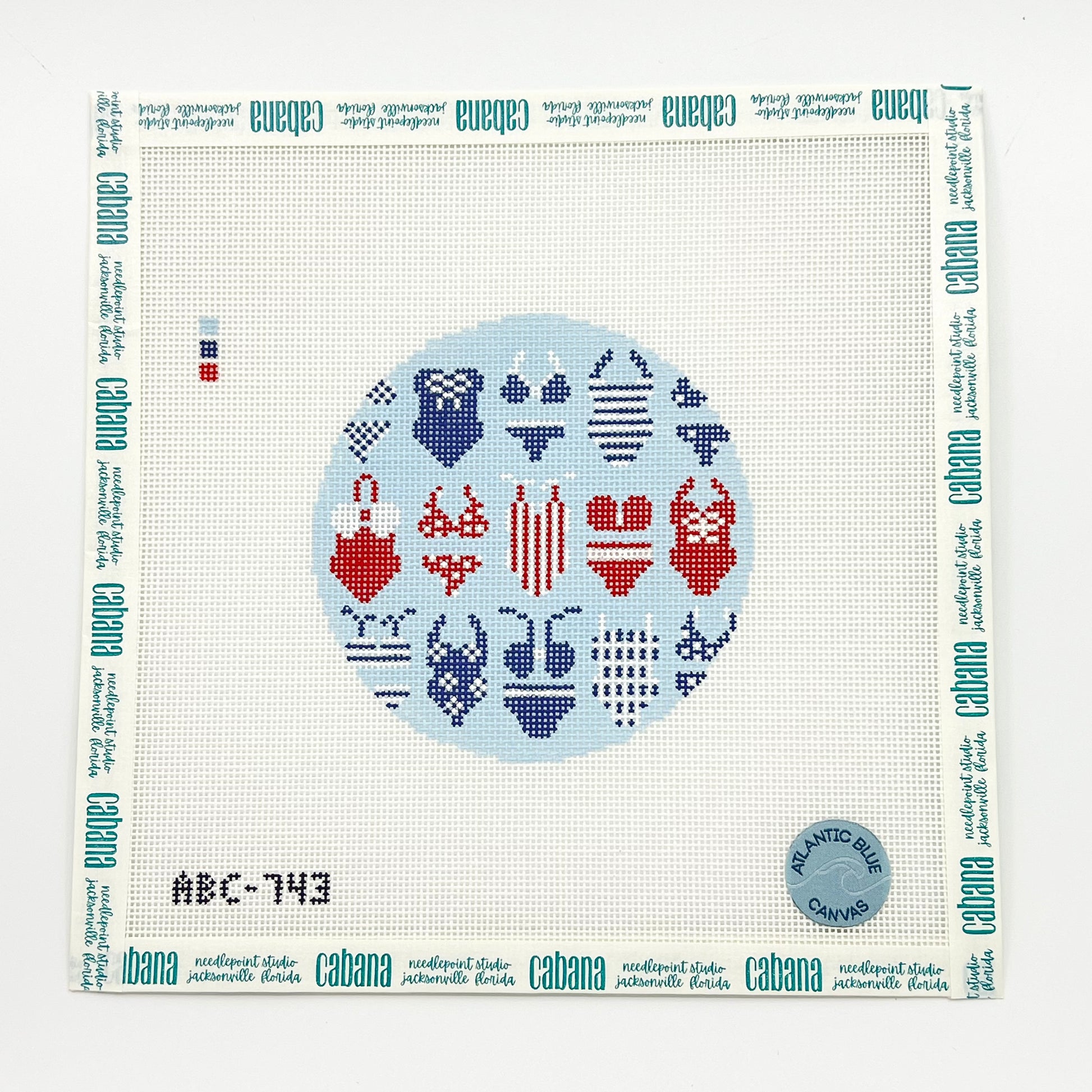 Bikini Round Nautical